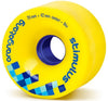 Orangatang Stimulus Longboard Wheels Yellow 70mm 86a