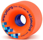 Orangatang Stimulus Longboard Wheels Orange 70mm 80a